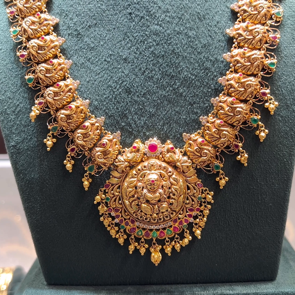 Gold Haram Designs New Model Chain 2019 CMR HARAMS 22K Yellow Gold