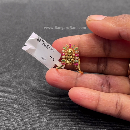 Anu Jewellers 4.01gms Ring 22K Yellow Gold