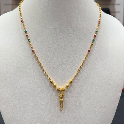 RS BROTHERS 9.661gms CHAINS 22K Yellow Gold