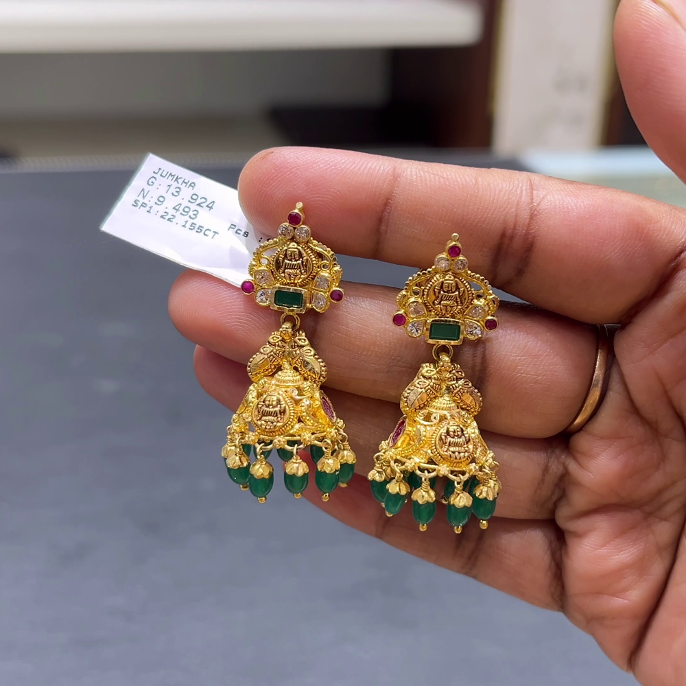 [make to order] 9.493gms EARRINGS 22K