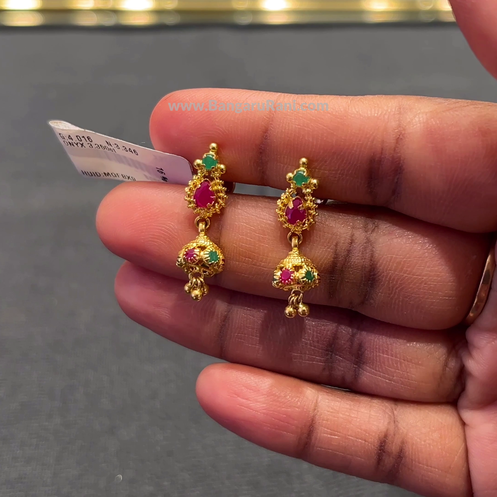 [make to order] 3.346gms EARRINGS 22K