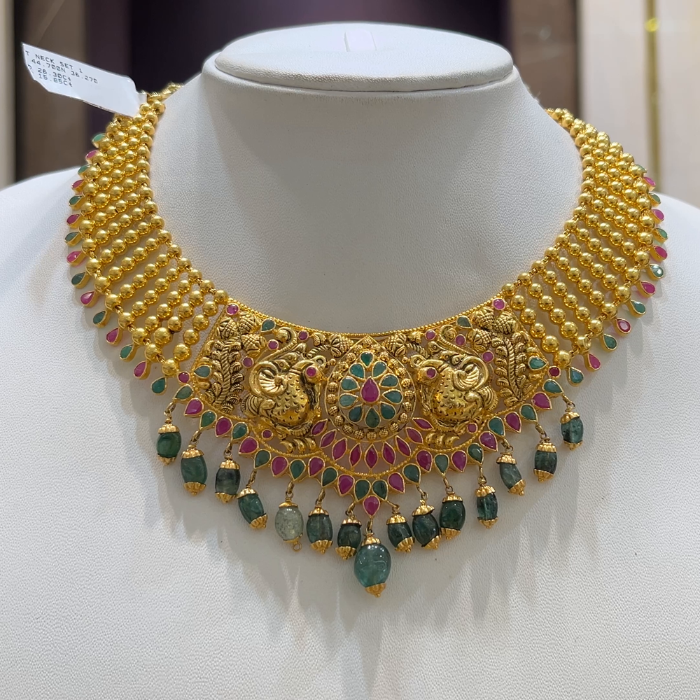 [make to order] 36.27gms NECKLACE 22K