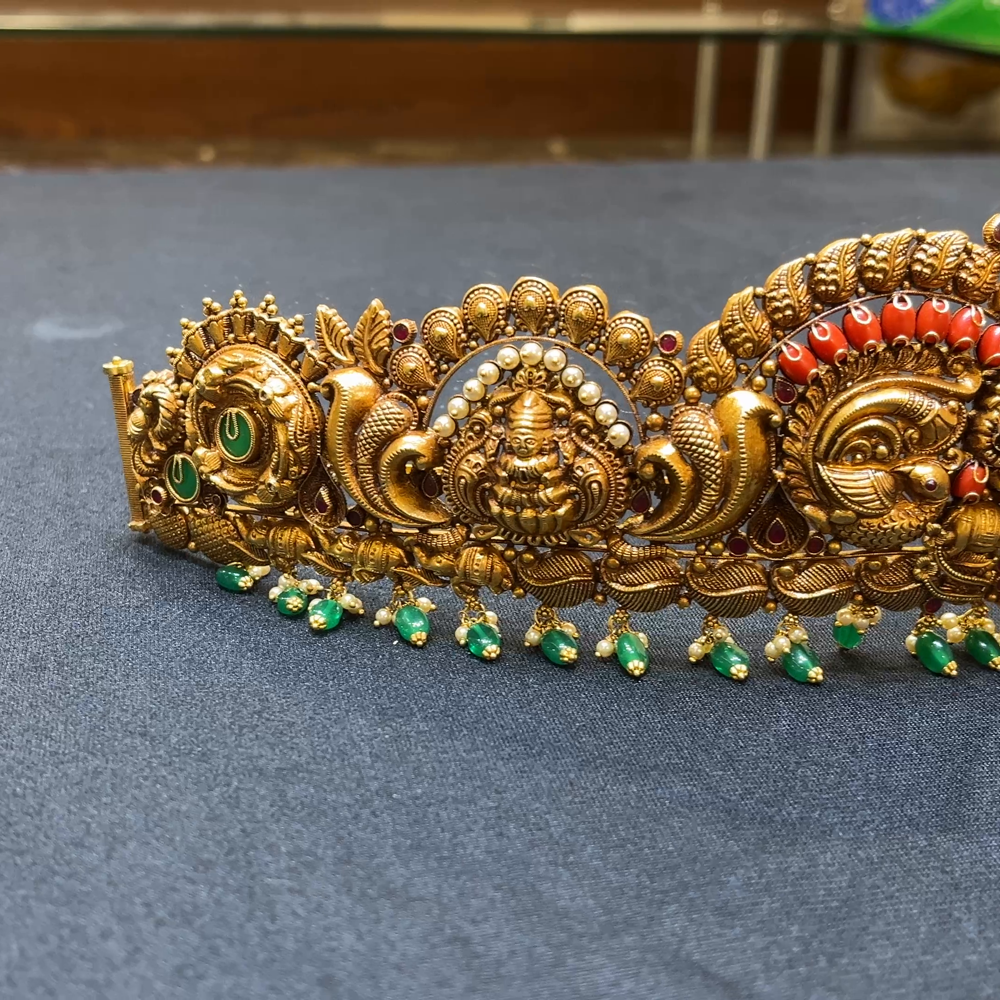 SRI RAM 112.991gms VADDANAM 22K Nakshi