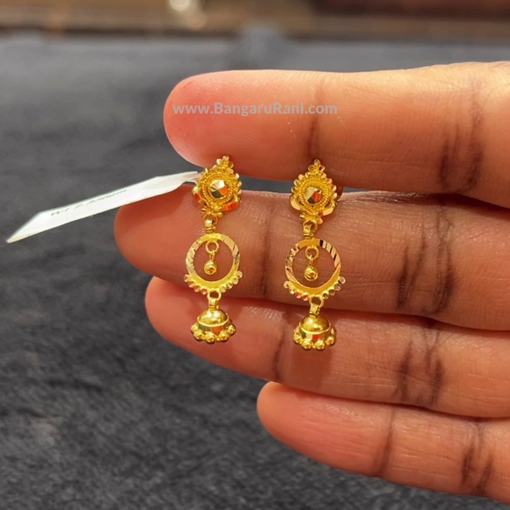 [make to order] 2.336gms EARRINGS 22K