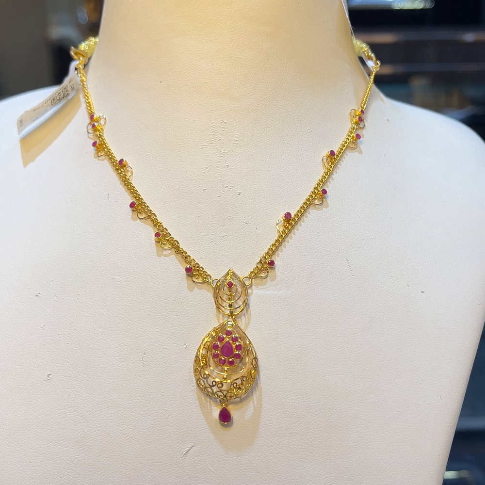 [make to order] 7.678gms NECKLACE 22K