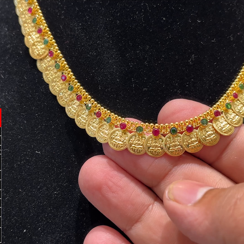 SOUTH INDIA 11.94gms NECKLACE 22K Yellow Gold