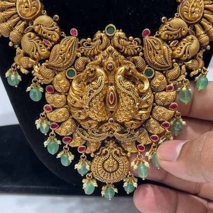 MUKUNDA JEWELLERS 73.27gms HARAMS 22K Yellow Gold