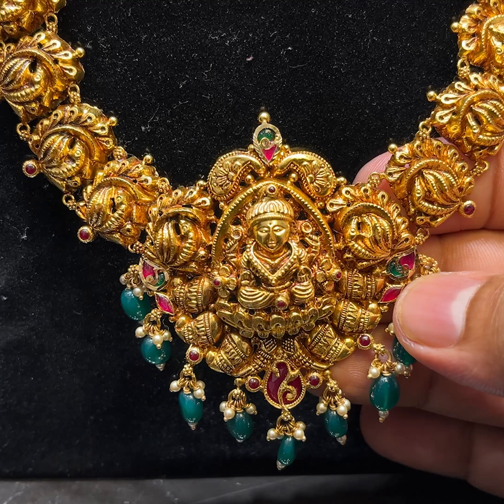 MUKUNDA JEWELLERS 37.842gms HARAMS 22K Yellow Gold