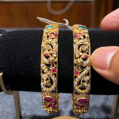 MUKUNDA JEWELLERS 17.338gms BANGLES 22K Yellow Gold