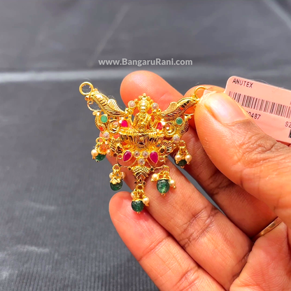 Anu Jewellers 4.565gms Pendent 22K Yellow Gold