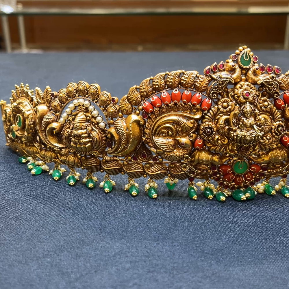 SRI RAM 112.991gms VADDANAM 22K Nakshi