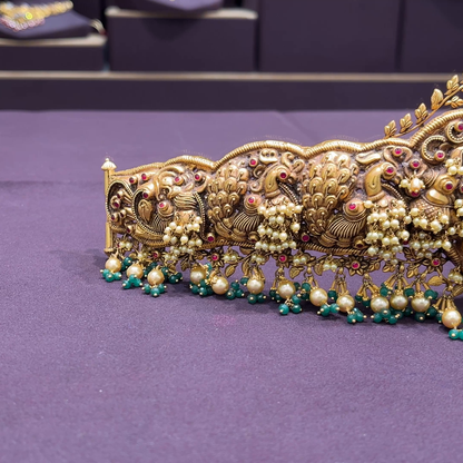 CMR 166.06gms VADDANAM 22K Nakshi