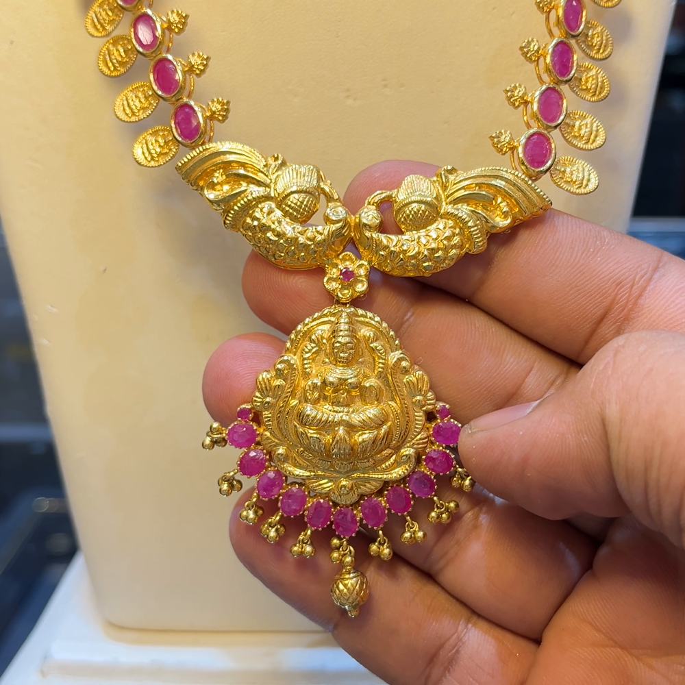 SOUTH INDIA 52.35gms HARAMS 22K Yellow Gold