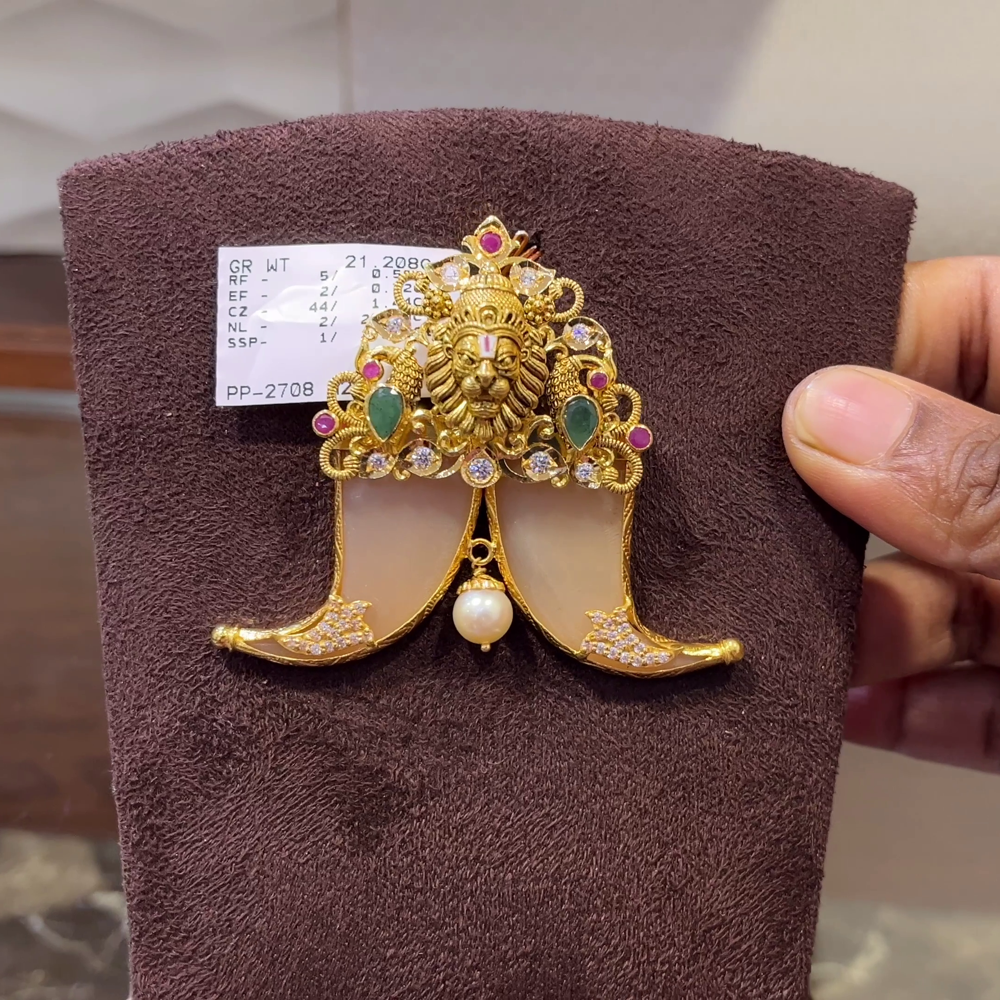 SRI RAM 16.106gms Pendent 22K Nakshi