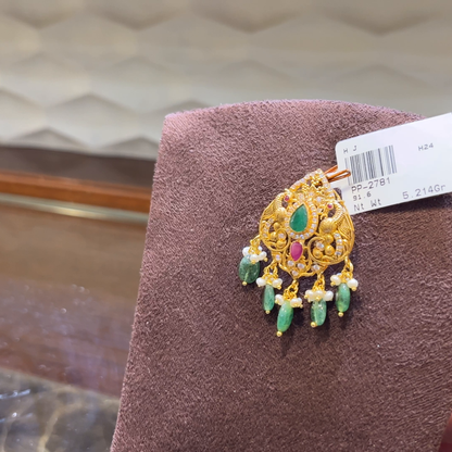 SRI RAM 5.214gms Pendent 22K Nakshi