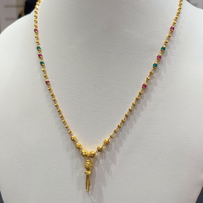 RS BROTHERS 9.661gms CHAINS 22K Yellow Gold