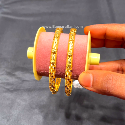 Anu Jewellers 20.113gms BANGLES 22K Yellow Gold