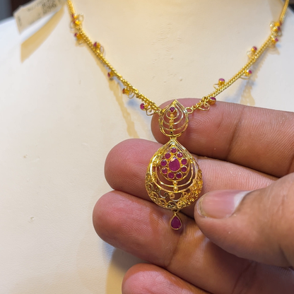 [make to order] 7.678gms NECKLACE 22K