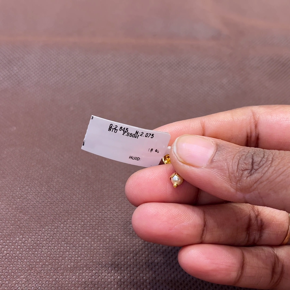 [make to order] 2.075gms EARRINGS 22K