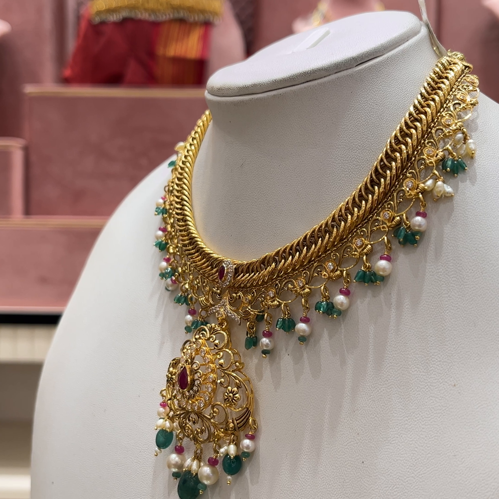 [make to order] 43.728gms NECKLACE 22K