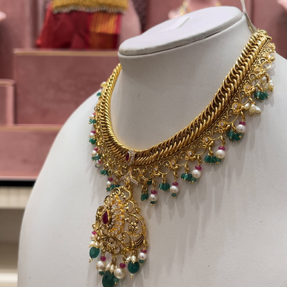 [make to order] 43.728gms NECKLACE 22K