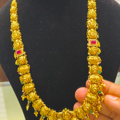 SOUTH INDIA 43.638gms HARAMS 22K Yellow Gold