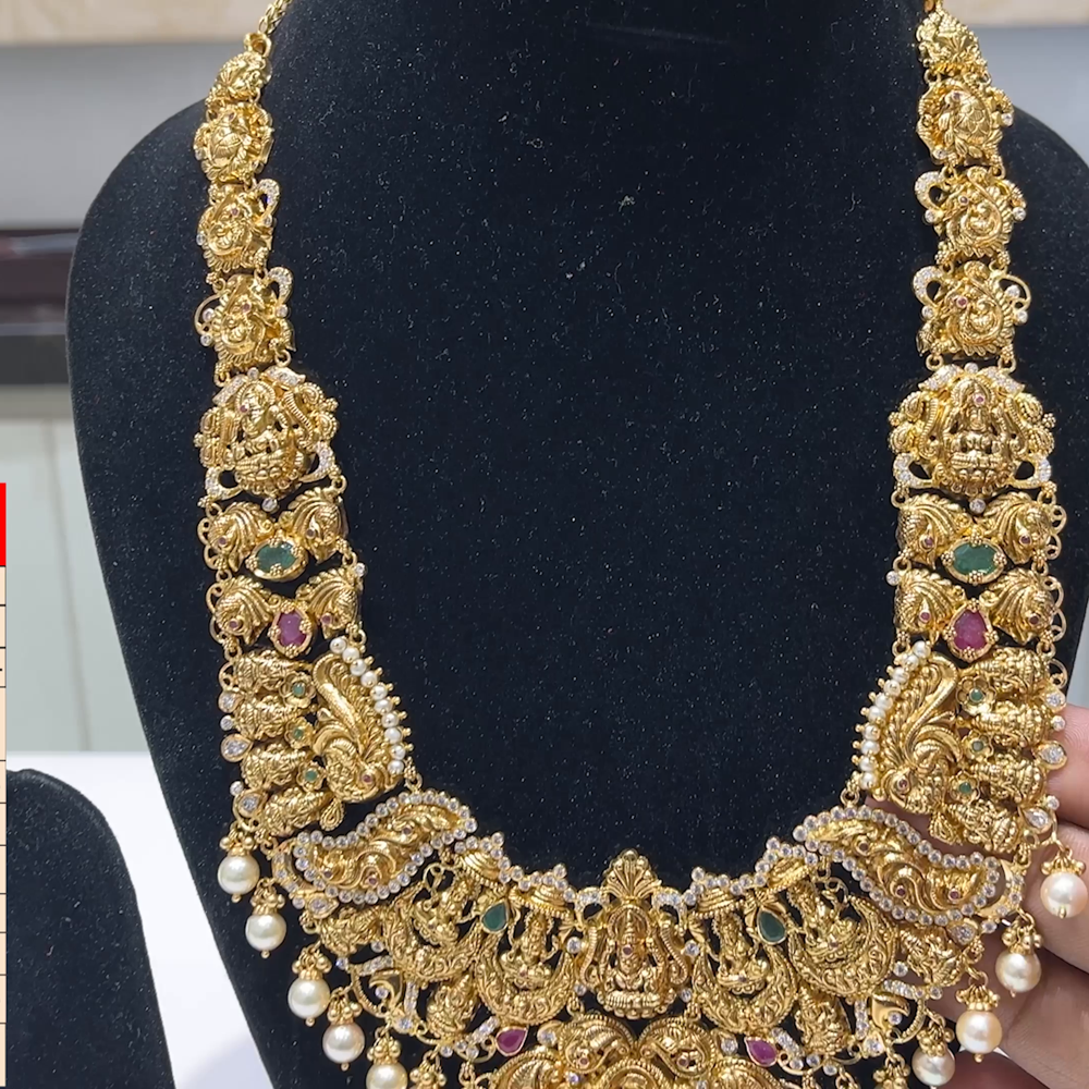 MUKUNDA JEWELLERS 94.03gms HARAMS 22K Yellow Gold