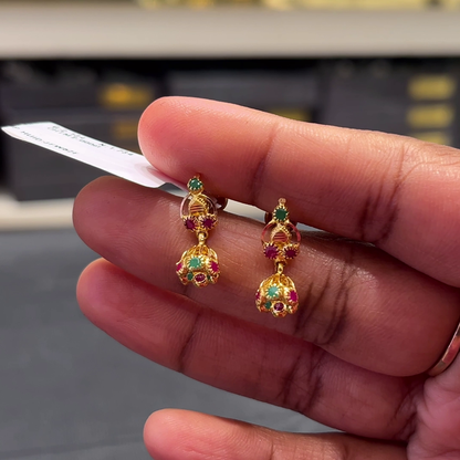 [make to order] 1.734gms EARRINGS 22K