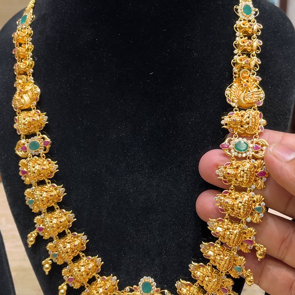 Chennai Shopping Mall 63.45gms HARAMS 22K Yellow Gold