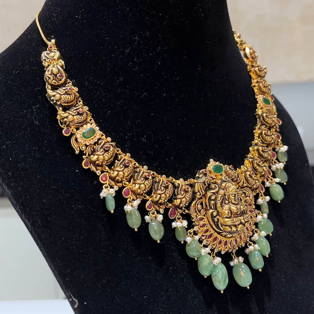 MUKUNDA JEWELLERS 35.167gms NECKLACE 22K Yellow Gold