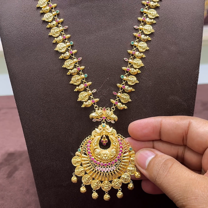 SwarnaKanchi 42.163gms HARAMS 22K Yellow Gold