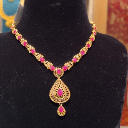 Anu Jewellers 12.555gms NECKLACE 22K Yellow Gold