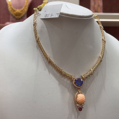 [make to order] 12.83gms NECKLACE 22K