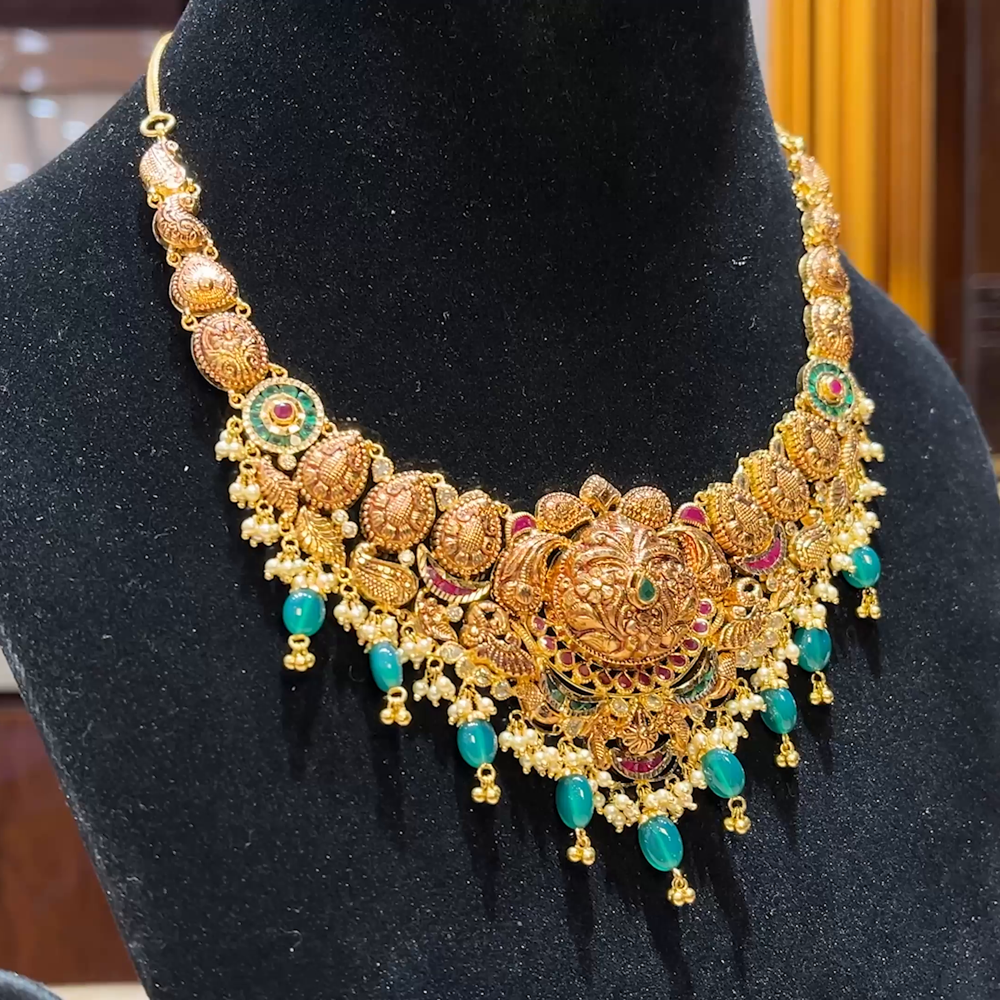 MUKUNDA JEWELLERS 31.578gms NECKLACE 22K Yellow Gold