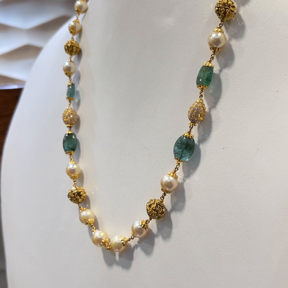 SRI RAM 13.881gms CHAINS 22K Nakshi