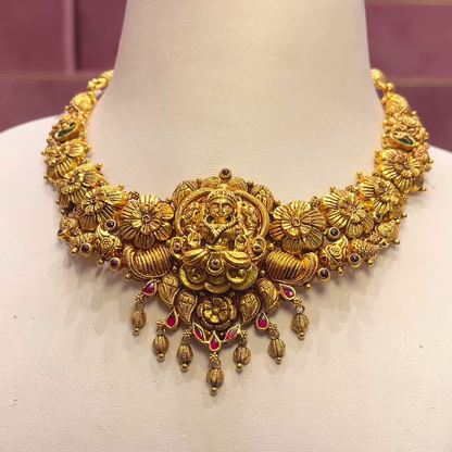 Anu Jewellers 21.55gms NECKLACE 22K Yellow Gold