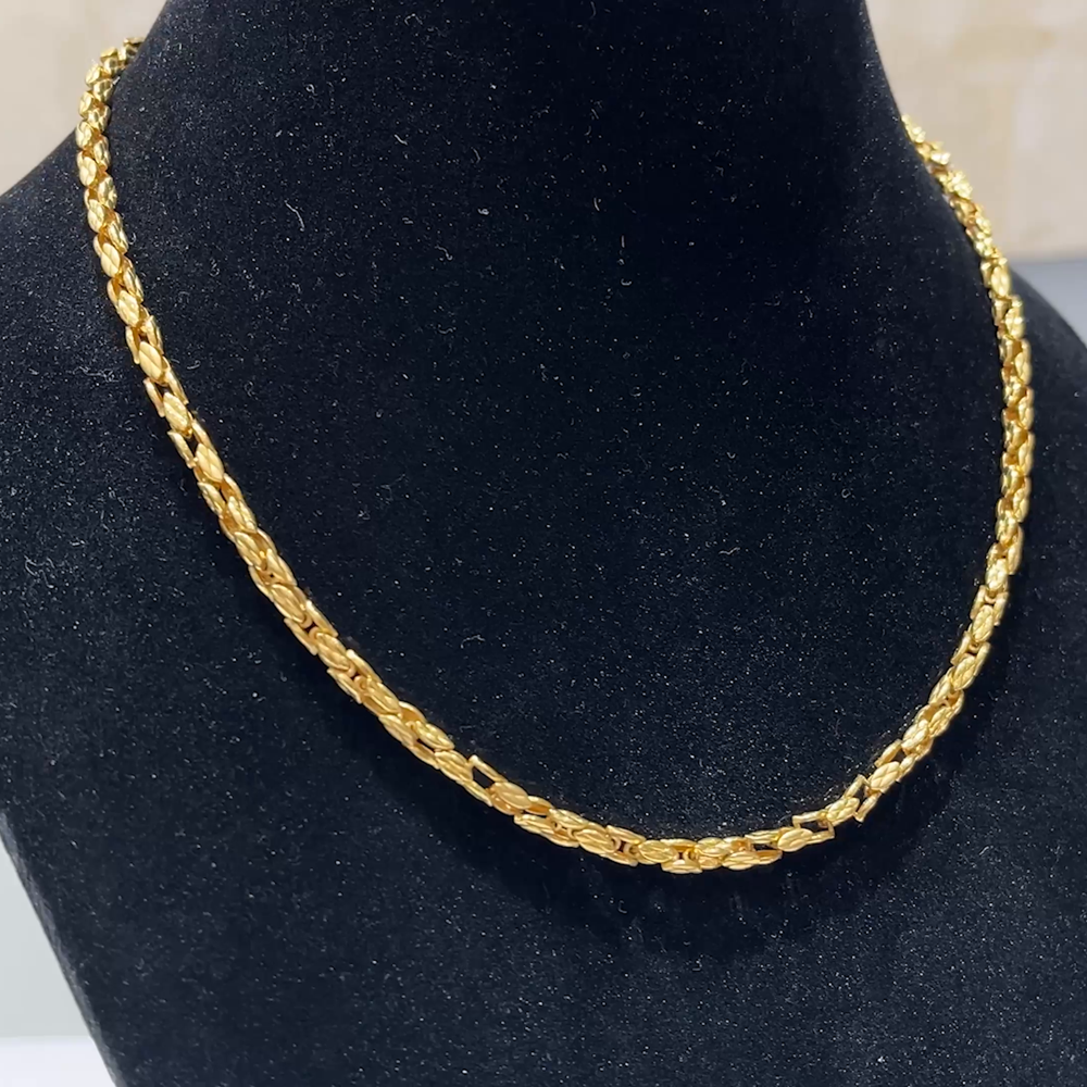 MUKUNDA JEWELLERS 24.13gms CHAINS 22K Yellow Gold