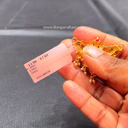 Anu Jewellers 3.924gms Pendent 22K Yellow Gold