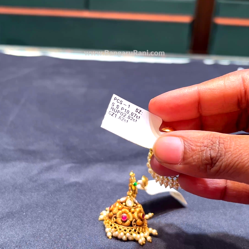 [make to order] 15.841gms EARRINGS 22K