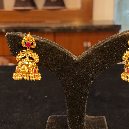 SRI RAM 13.59gms EARRINGS 22K Yellow Gold