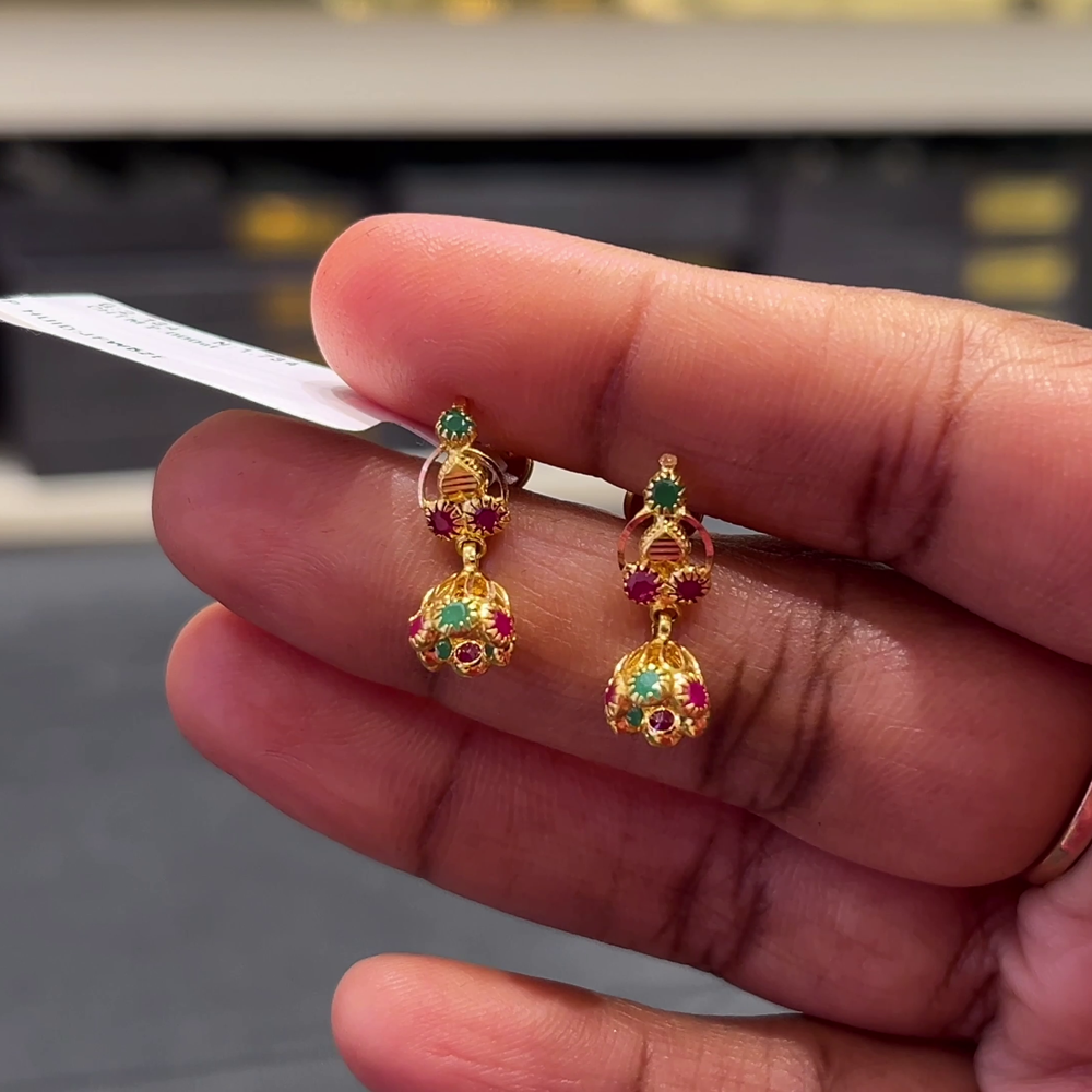 [make to order] 1.734gms EARRINGS 22K