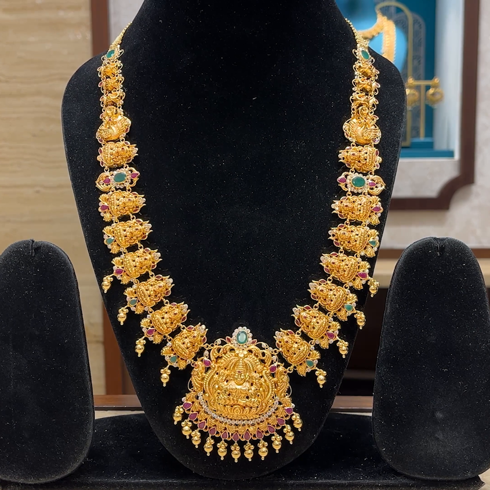 Chennai Shopping Mall 63.45gms HARAMS 22K Yellow Gold