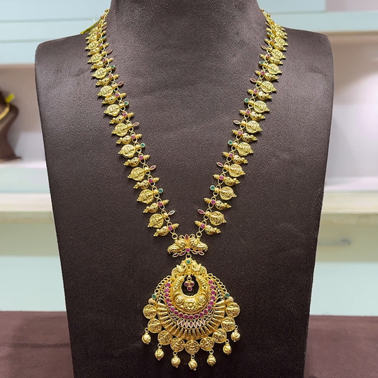 SwarnaKanchi 42.163gms HARAMS 22K Yellow Gold