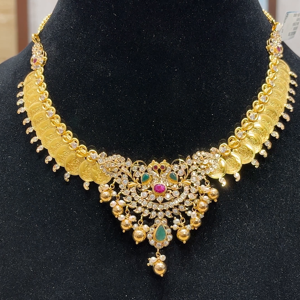 Chennai Shopping Mall 35.029gms NECKLACE 22K Yellow Gold