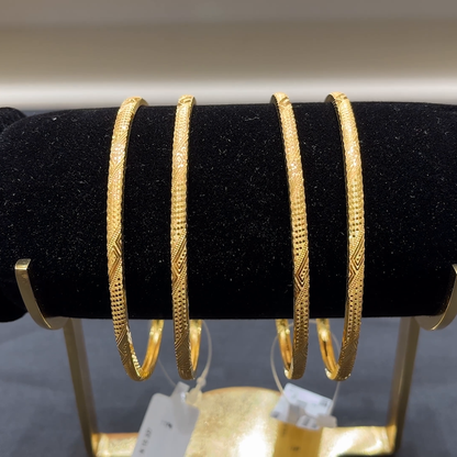 Anu Jewellers 16.337gms BANGLES 22K Yellow Gold