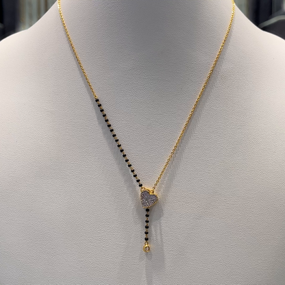 Anu Jewellers 4.73gms SHORT BLACK BEADS 22K Yellow Gold