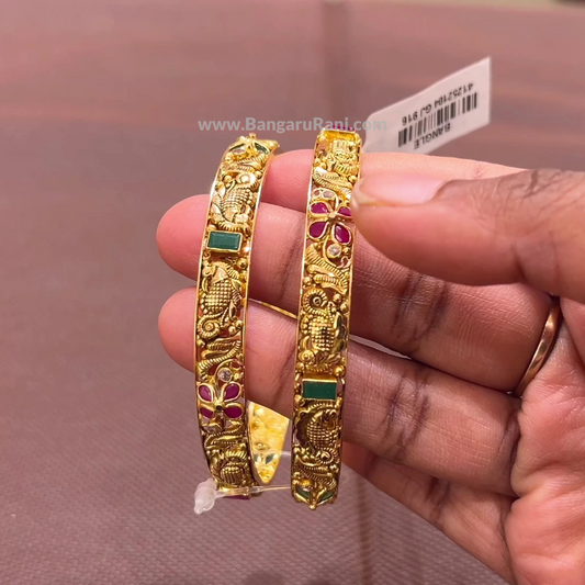 Anu Jewellers 19.83gms BANGLES 22K Yellow Gold