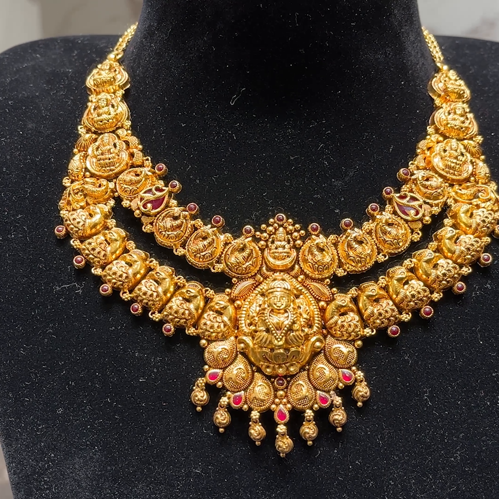 MUKUNDA JEWELLERS 32.464gms NECKLACE 22K Yellow Gold