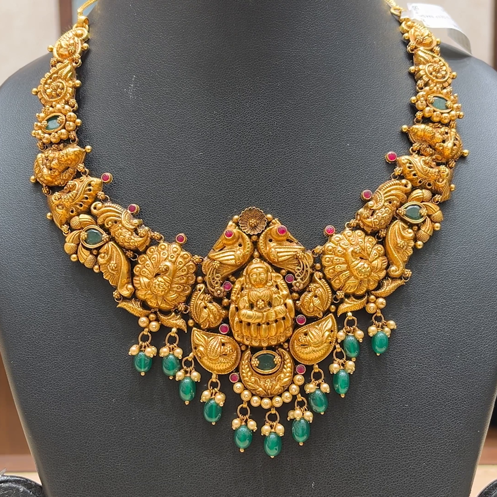 Chennai Shopping Mall 36.187gms NECKLACE 22K Yellow Gold