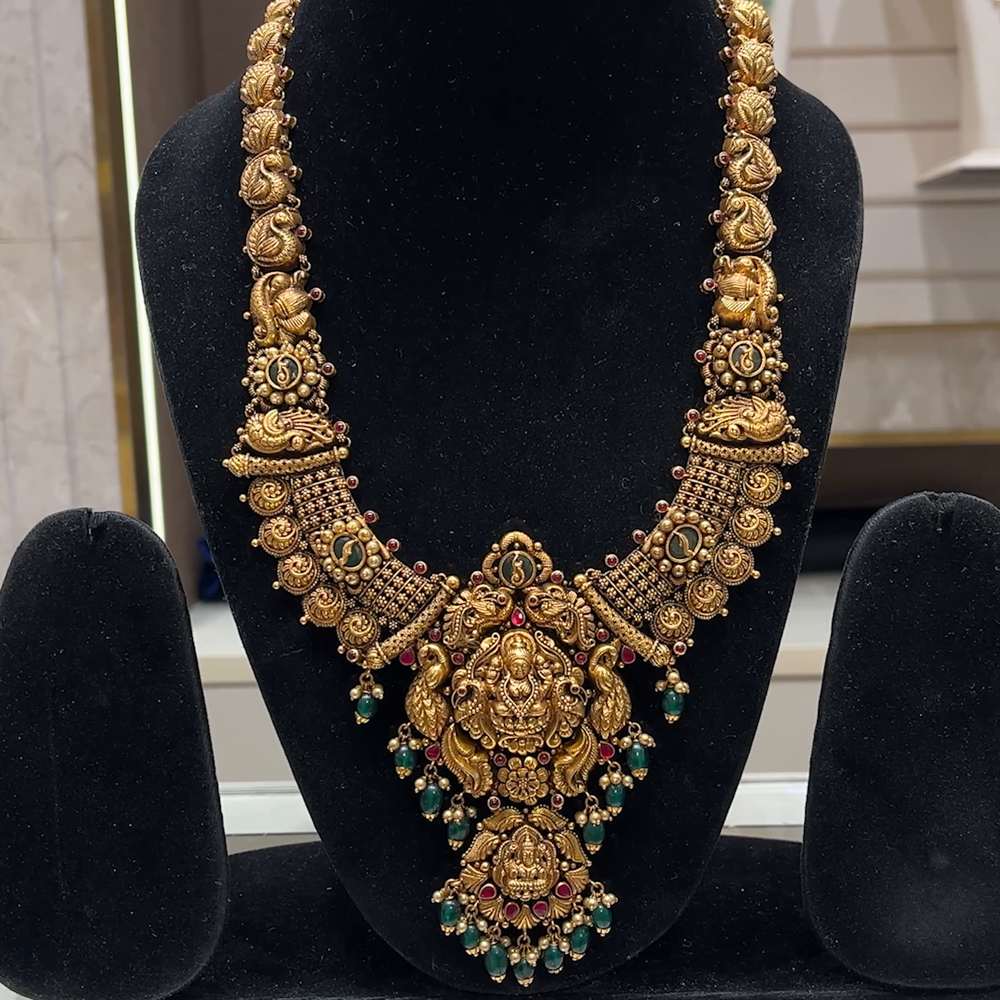 SOUTH INDIA 66.295gms HARAMS 22K Yellow Gold